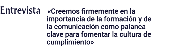 Entrevista   Creemos firmemente en la importancia de la formación y de la comunicación como palanca clave para foment   