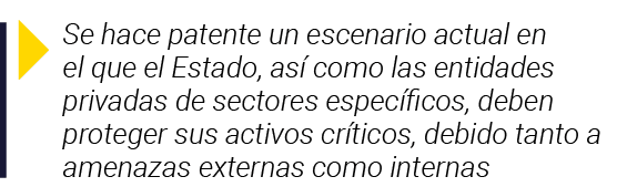  Se hace patente un escenario actual en el que el Estado, así como las entidades privadas de sectores específicos, de   