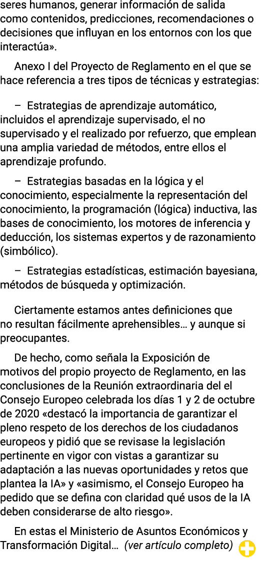 seres humanos, generar información de salida como contenidos, predicciones, recomendaciones o decisiones que influyan   