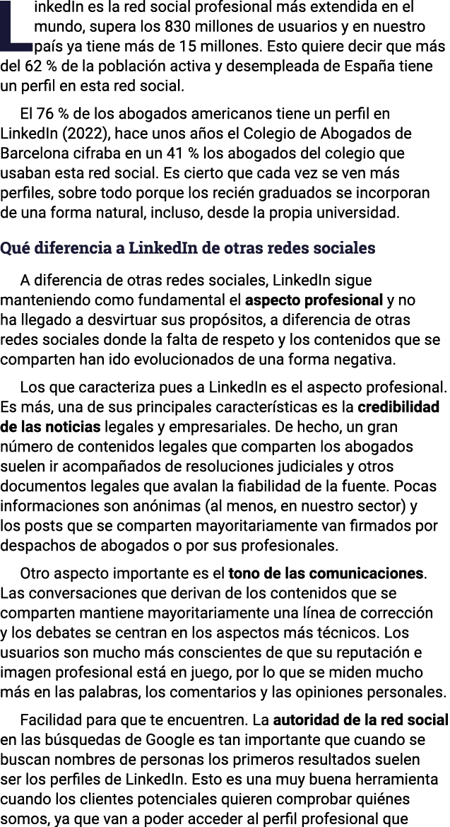 LinkedIn es la red social profesional más extendida en el mundo, supera los 830 millones de usuarios y en nuestro paí   