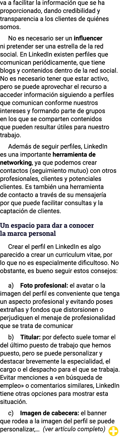 va a facilitar la información que se ha proporcionado, dando credibilidad y transparencia a los clientes de quiénes s   