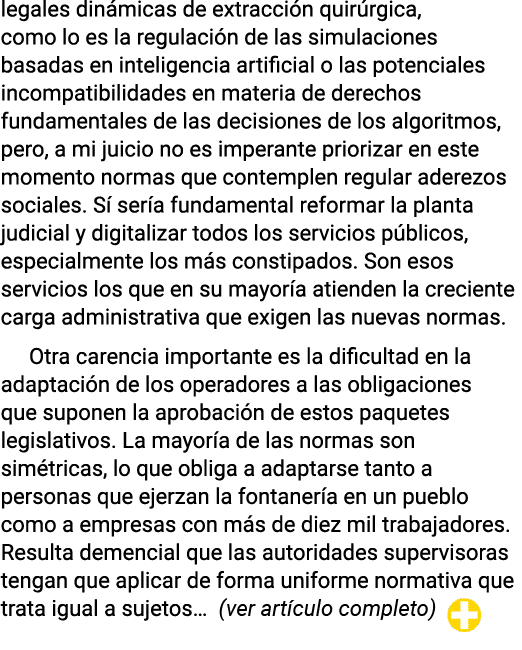 legales dinámicas de extracción quirúrgica, como lo es la regulación de las simulaciones basadas en inteligencia arti   