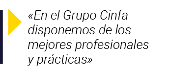   En el Grupo Cinfa disponemos de los mejores profesionales y prácticas 