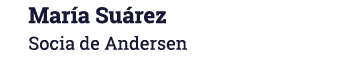 María Suárez Socia de Andersen