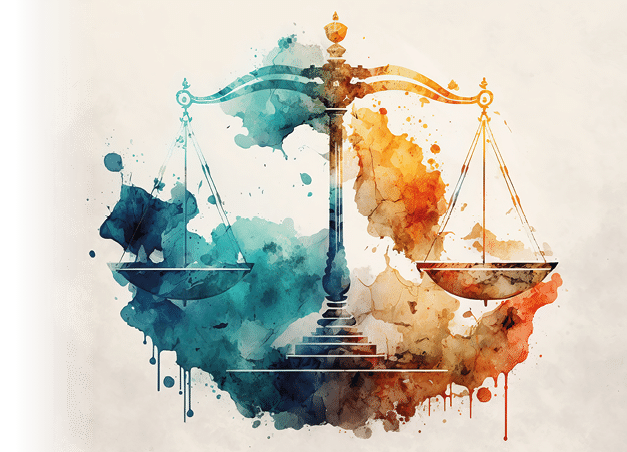 closeup of scale in aquarelle style, ai generated