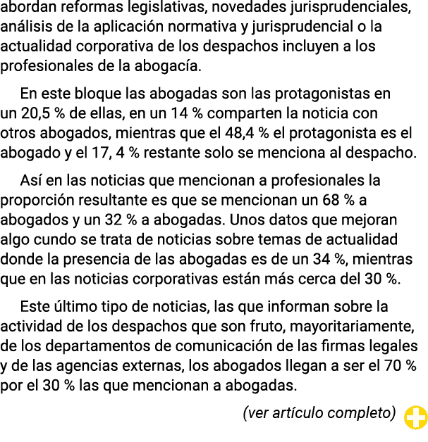 abordan reformas legislativas, novedades jurisprudenciales, análisis de la aplicación normativa y jurisprudencial o l   