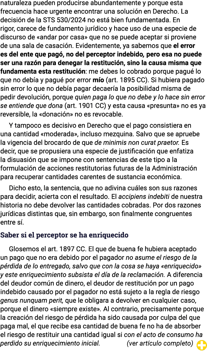 naturaleza pueden producirse abundantemente y porque esta frecuencia hace urgente encontrar una solución en Derecho     