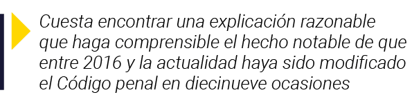  Cuesta encontrar una explicación razonable que haga comprensible el hecho notable de que entre 2016 y la actualidad    