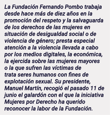 La Fundación Fernando Pombo trabaja desde hace más de diez años en la promoción del respeto y la salvaguarda de los d   