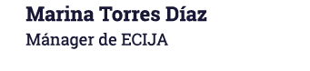 Marina Torres Díaz Mánager de ECIJA