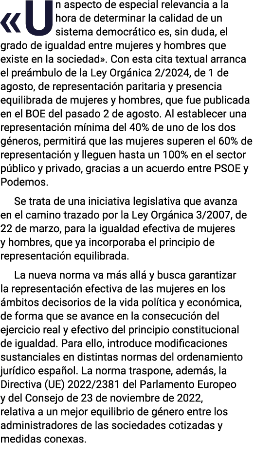  Un aspecto de especial relevancia a la hora de determinar la calidad de un sistema democrático es, sin duda, el grad   