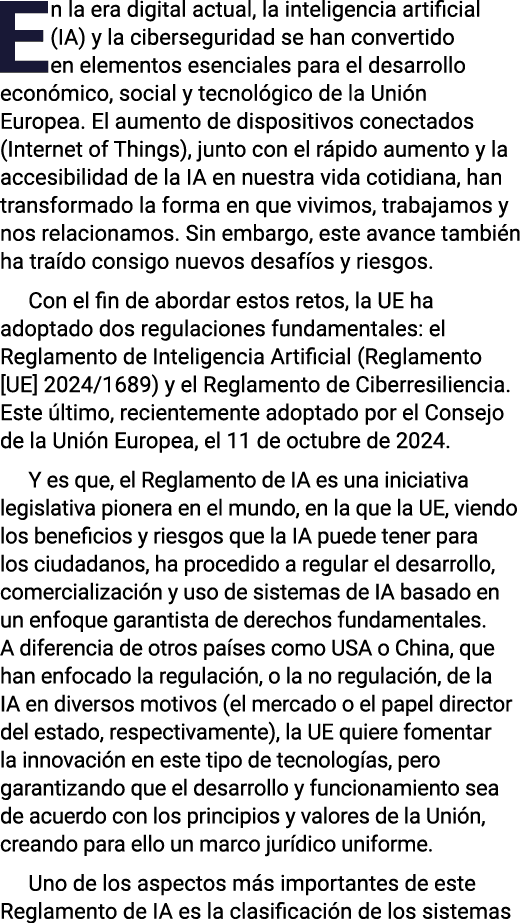 En la era digital actual, la inteligencia artificial (IA) y la ciberseguridad se han convertido en elementos esencial   