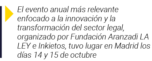  El evento anual más relevante enfocado a la innovación y la transformación del sector legal, organizado por Fundació   