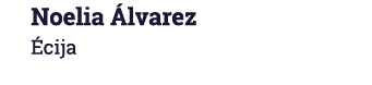 Noelia Álvarez Écija