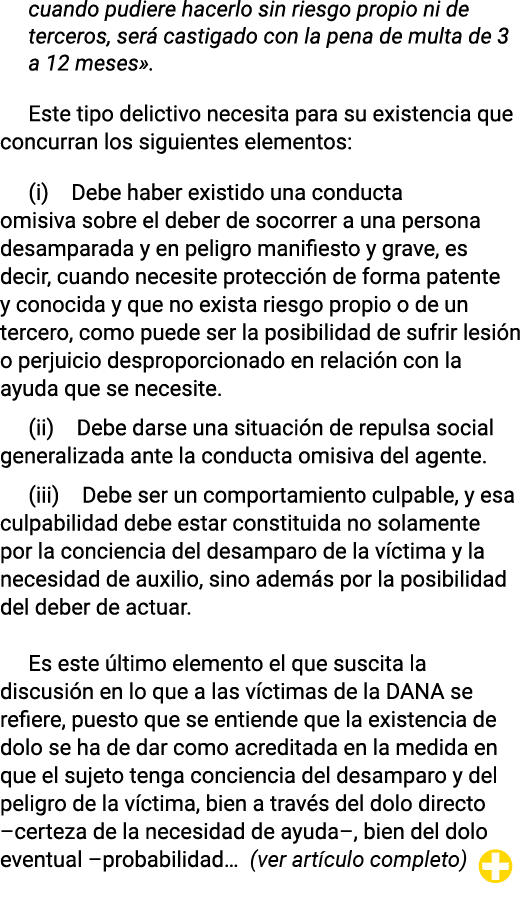 cuando pudiere hacerlo sin riesgo propio ni de terceros, será castigado con la pena de multa de 3 a 12 meses   Este t   