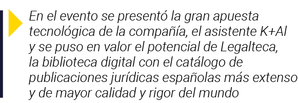  En el evento se presentó la gran apuesta tecnológica de la compañía, el asistente K+Al y se puso en valor el potenci   