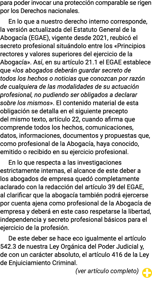 para poder invocar una protección comparable se rigen por los Derechos nacionales  En lo que a nuestro derecho intern   