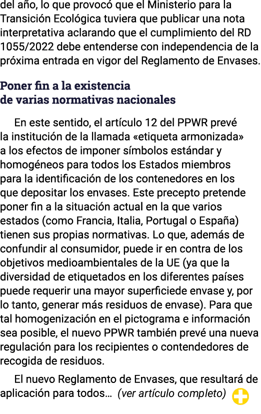 del año, lo que provocó que el Ministerio para la Transición Ecológica tuviera que publicar una nota interpretativa a   