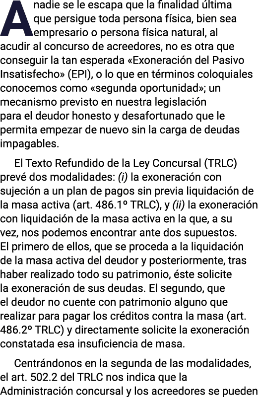 A nadie se le escapa que la finalidad última que persigue toda persona física, bien sea empresario o persona física n   