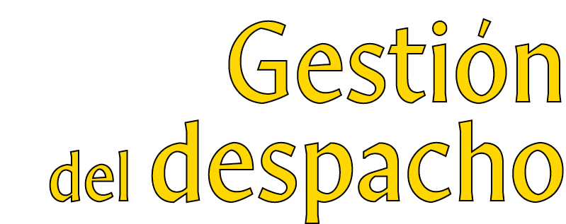 Gestión del despacho