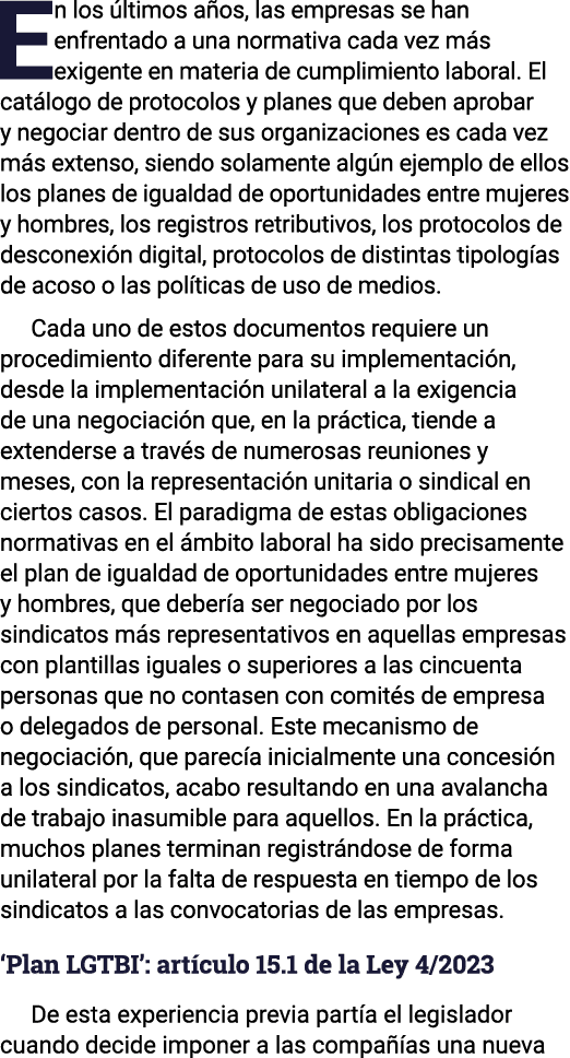 En los últimos años, las empresas se han enfrentado a una normativa cada vez más exigente en materia de cumplimiento    