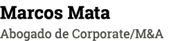 Marcos Mata Abogado de Corporate M&A
