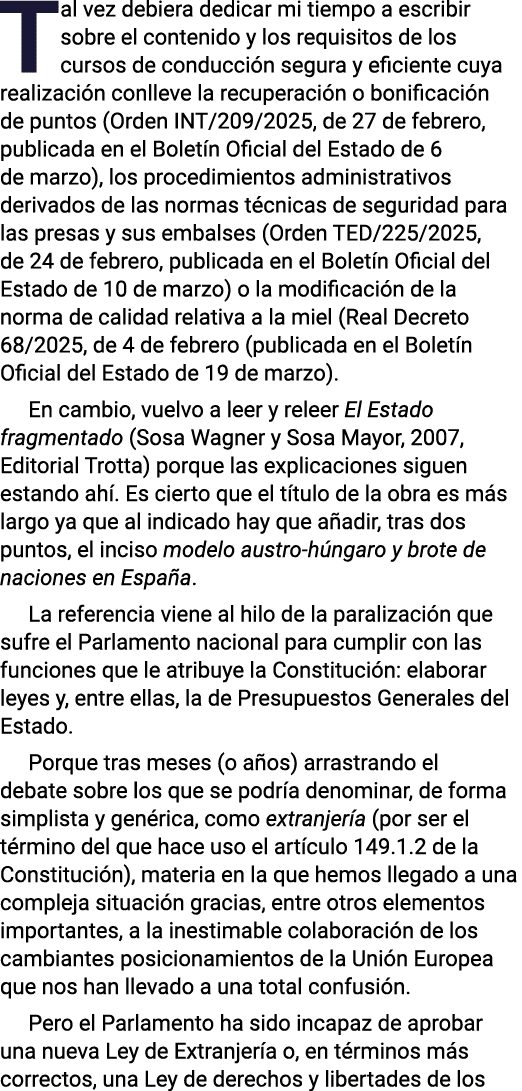 Tal vez debiera dedicar mi tiempo a escribir sobre el contenido y los requisitos de los cursos de conducción segura y   