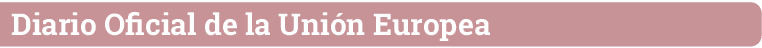 Diario Oficial de la Unión Europea