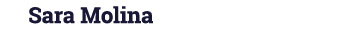 Sara Molina