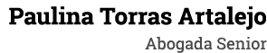Paulina Torras Artalejo Abogada Senior
