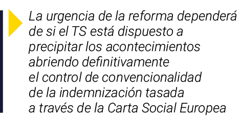  La urgencia de la reforma dependerá de si el TS está dispuesto a precipitar los acontecimientos abriendo definitivam   