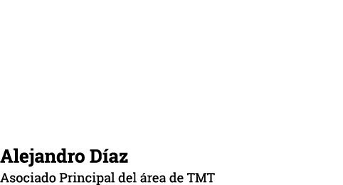 Del corto al largo: la importancia del  Chain Of Title  Alejandro Díaz Asociado Principal del área de TMT