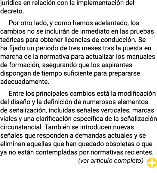 jurídica en relación con la implementación del decreto  Por otro lado, y como hemos adelantado, los cambios no se inc   