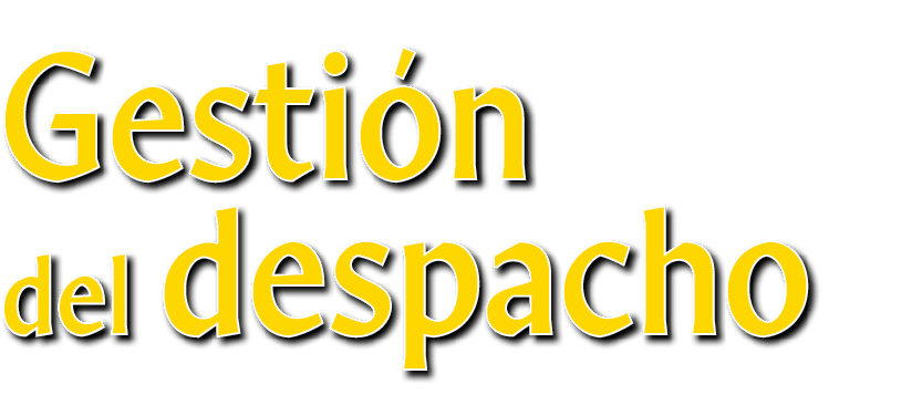 Gestión del despacho