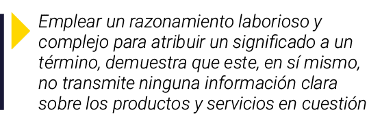 ￼ Emplear un razonamiento laborioso y complejo para atribuir un significado a un t rmino, demuestra que este, en s m...