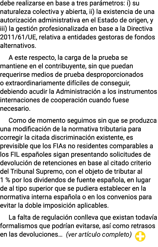 debe realizarse en base a tres par metros: i) su naturaleza colectiva y abierta, ii) la existencia de una autorizaci ...