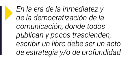￼ En la era de la inmediatez y de la democratizaci n de la comunicaci n, donde todos publican y pocos trascienden, es...