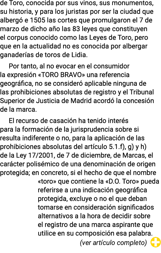 de Toro, conocida por sus vinos, sus monumentos, su historia, y para los juristas por ser la ciudad que alberg e 150...