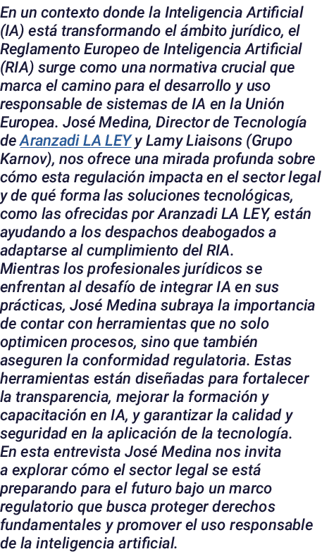 En un contexto donde la Inteligencia Artificial (IA) est transformando el  mbito jur dico, el Reglamento Europeo de ...