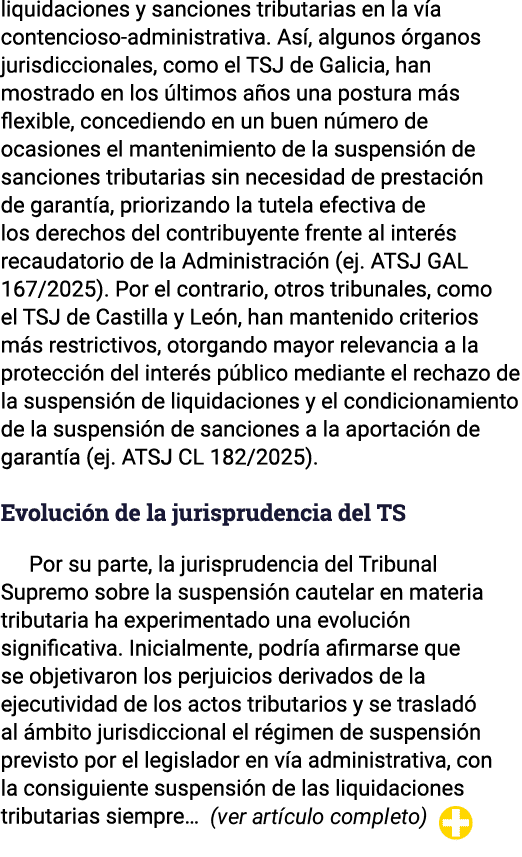 liquidaciones y sanciones tributarias en la v a contencioso administrativa. As , algunos rganos jurisdiccionales, co...