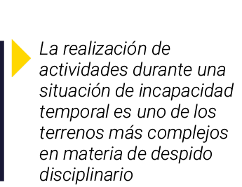 ￼ La realizaci n de actividades durante una situaci n de incapacidad temporal es uno de los terrenos m s complejos en...