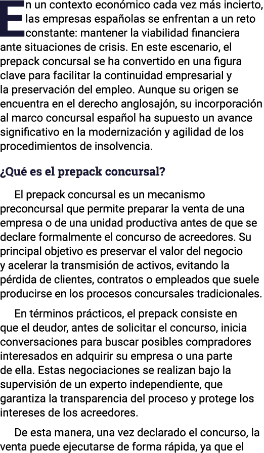 En un contexto econ mico cada vez m s incierto, las empresas espa olas se enfrentan a un reto constante: mantener la ...