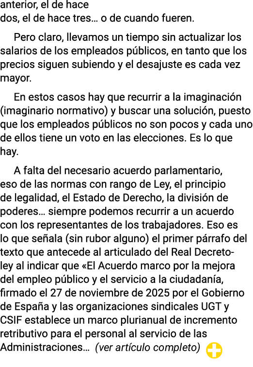 anterior, el de hace dos, el de hace tres… o de cuando fueren. Pero claro, llevamos un tiempo sin actualizar los sala...