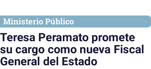 Ministerio P blico Teresa Peramato promete su cargo como nueva Fiscal General del Estado