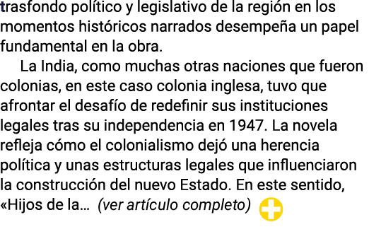 trasfondo pol tico y legislativo de la regi n en los momentos hist ricos narrados desempe a un papel fundamental en l...