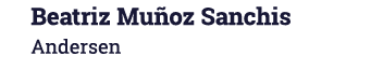 Beatriz Mu oz Sanchis Andersen