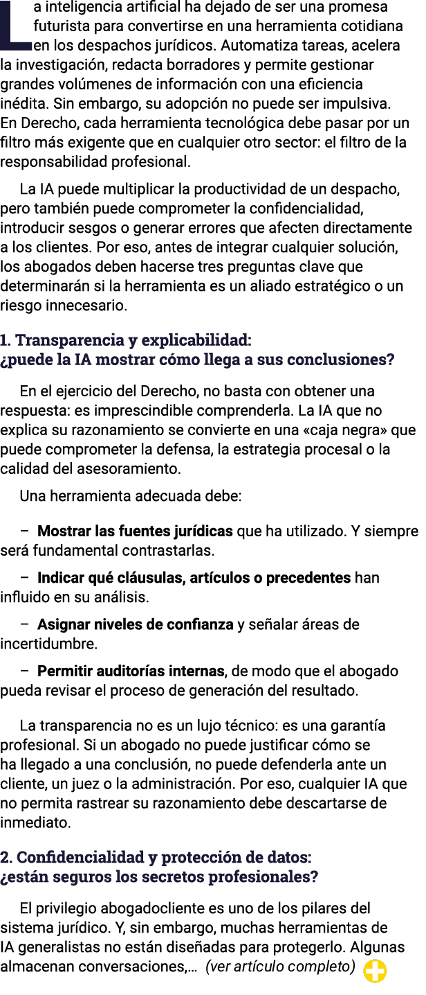 La inteligencia artificial ha dejado de ser una promesa futurista para convertirse en una herramienta cotidiana en lo...