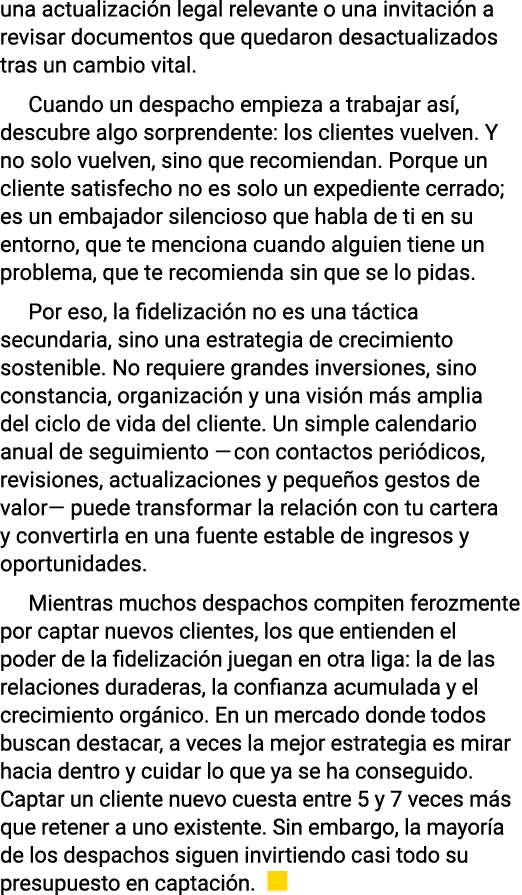 una actualizaci n legal relevante o una invitaci n a revisar documentos que quedaron desactualizados tras un cambio v...