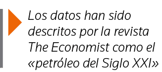  Los datos han sido descritos por la revista The Economist como el  petróleo del Siglo XXI 