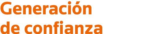 Generación de confianza